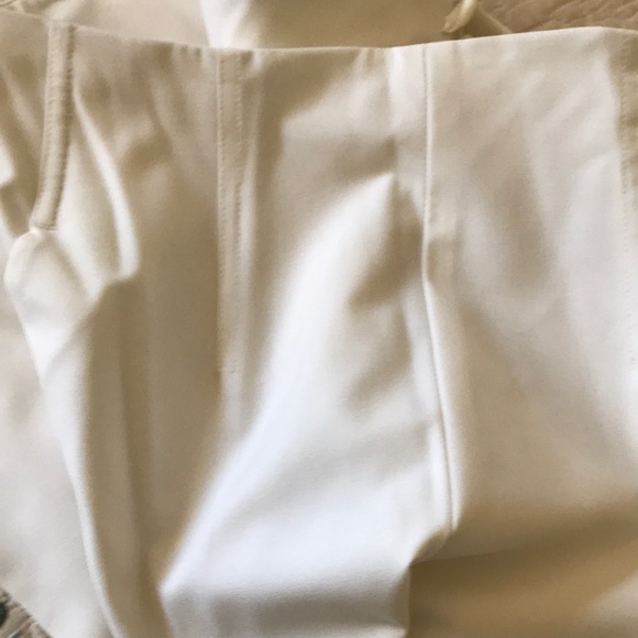 Fully lined white slacks - Picture 3 of 6